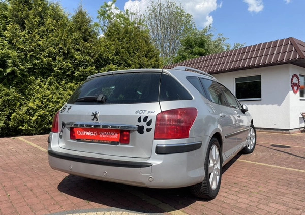 Peugeot 407 cena 13400 przebieg: 212000, rok produkcji 2008 z Piła małe 781